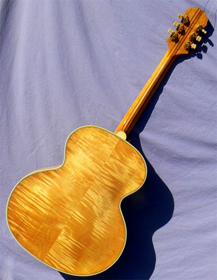 Epiphone Emperor W/PU ナチュラル　年式不明 1982 Epiphone Emperor Full Body Promotional Card >> Vintage
